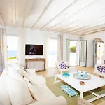 Beachfront Luxury Santa Barbara Villa Ano Mera