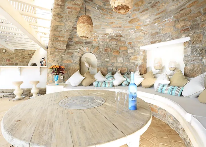 Beachfront Luxury Santa Barbara Ano Mera